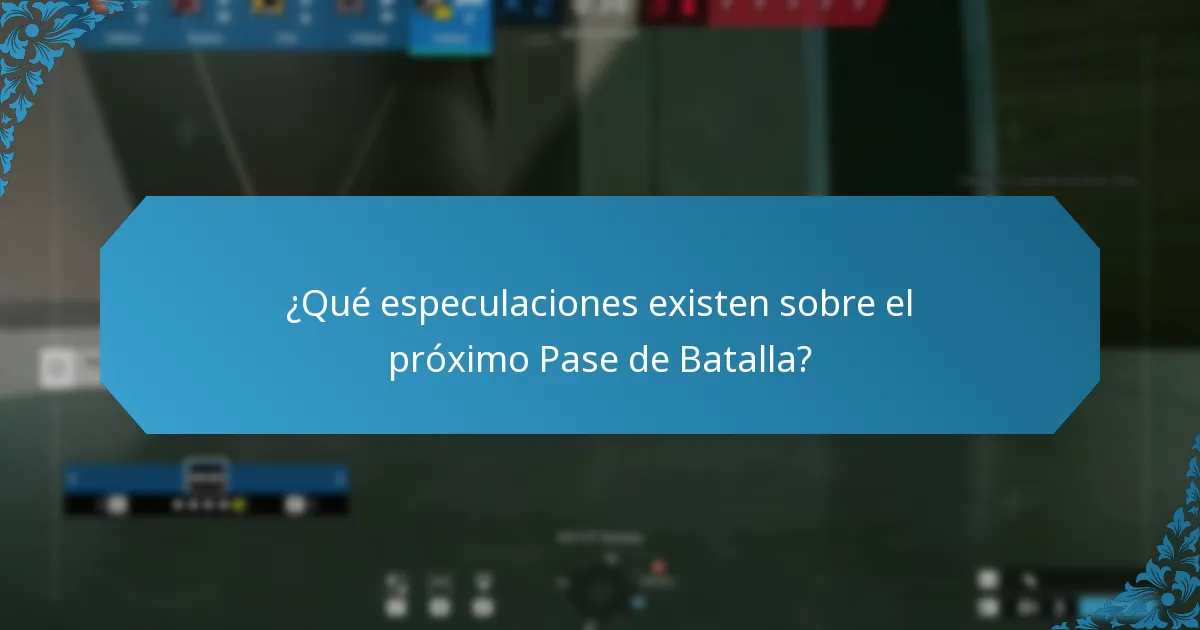 ¿Qué recompensas se esperan en los futuros Pases de Batalla?